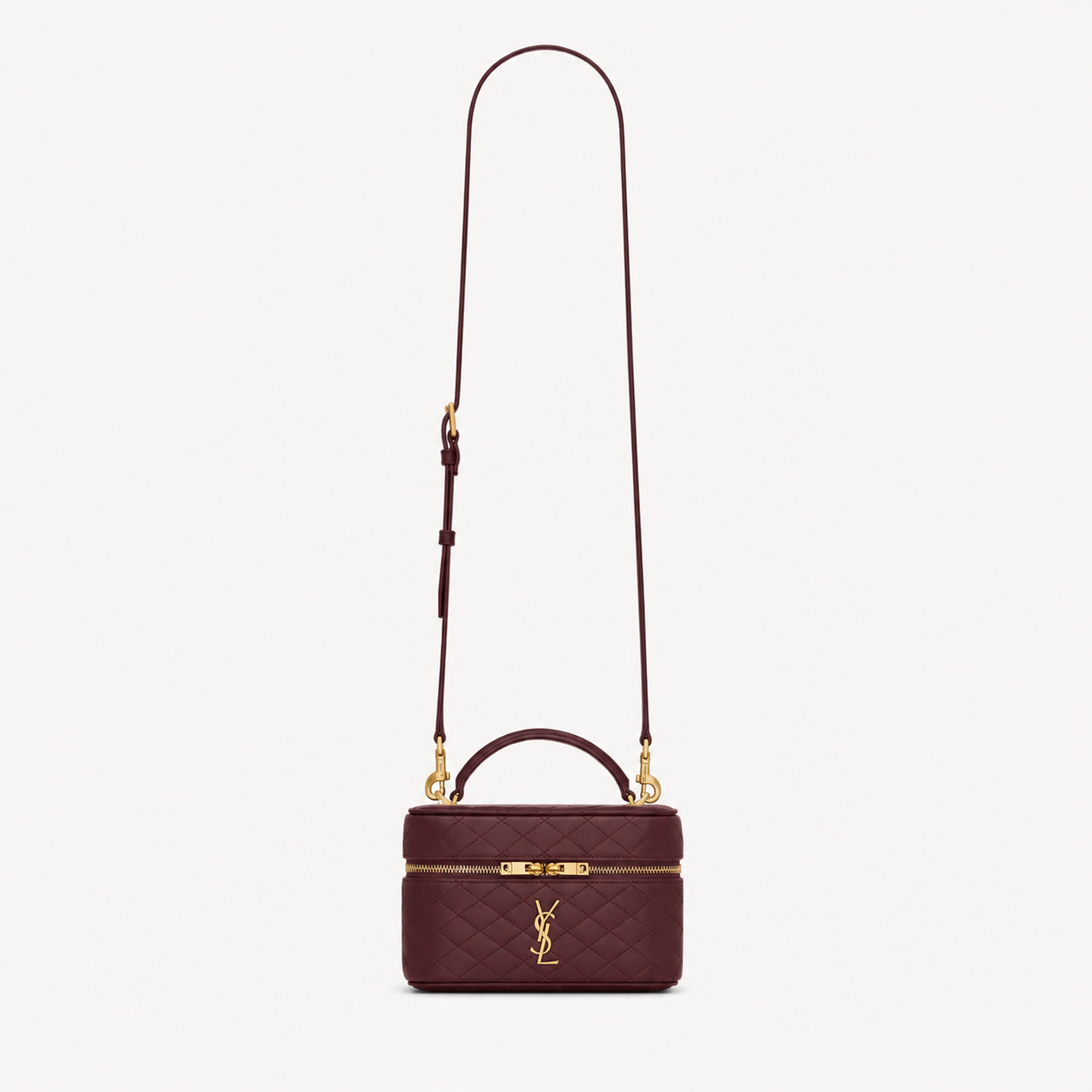 Gaby Vanity Bag en Cuir d'Agneau