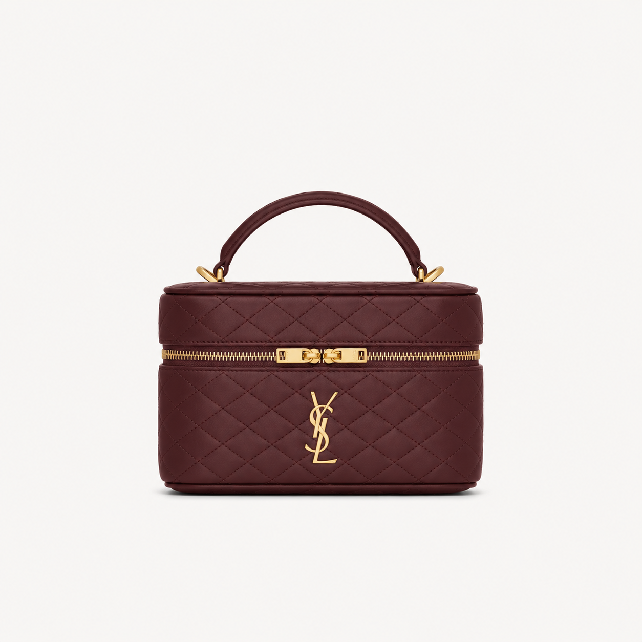 Gaby Vanity Bag en Cuir d'Agneau