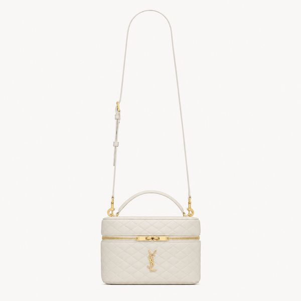 Large Gaby Vanity Bag en Cuir d'Agneau