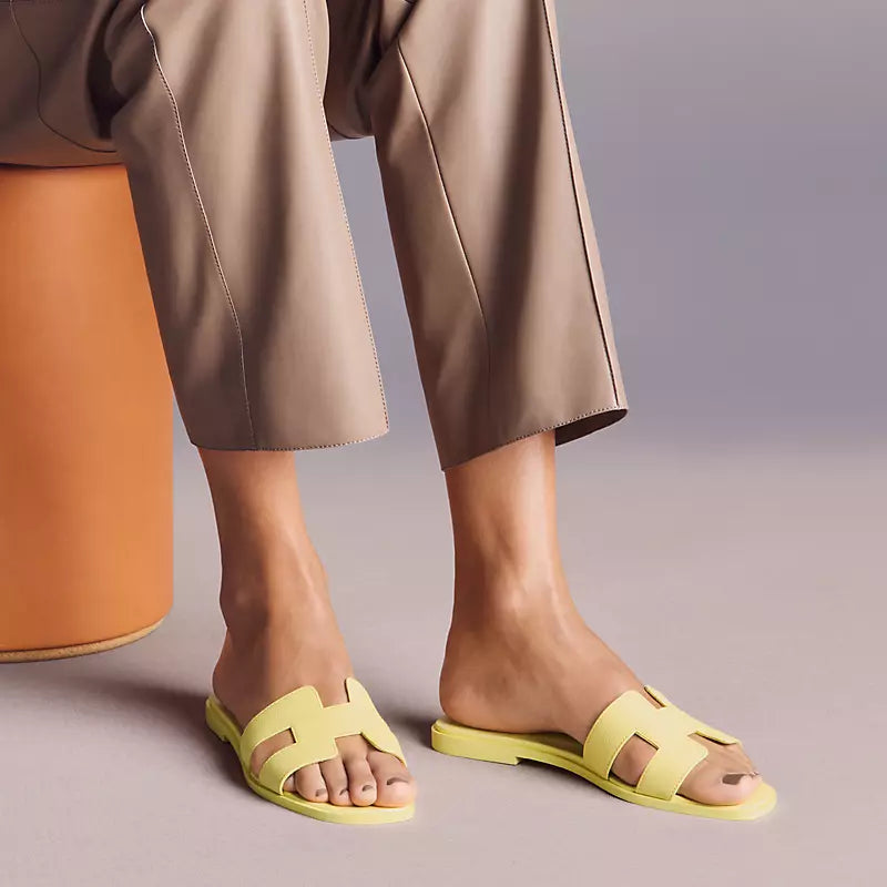 Sandales Oran Jaune d'orge