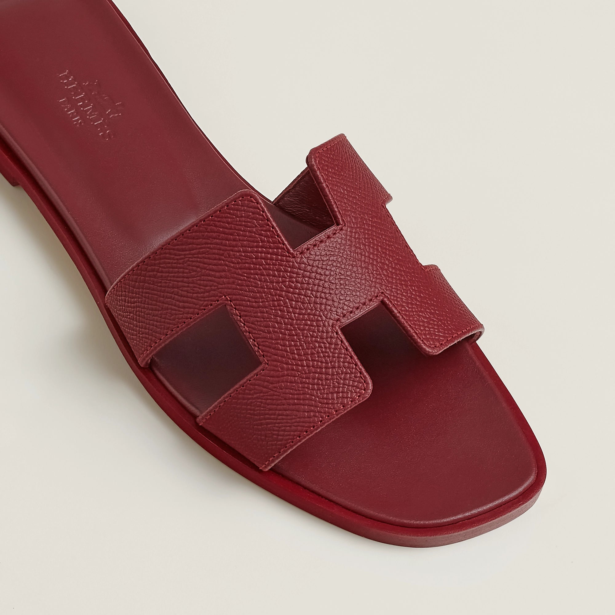 Sandales Oran Rouge H