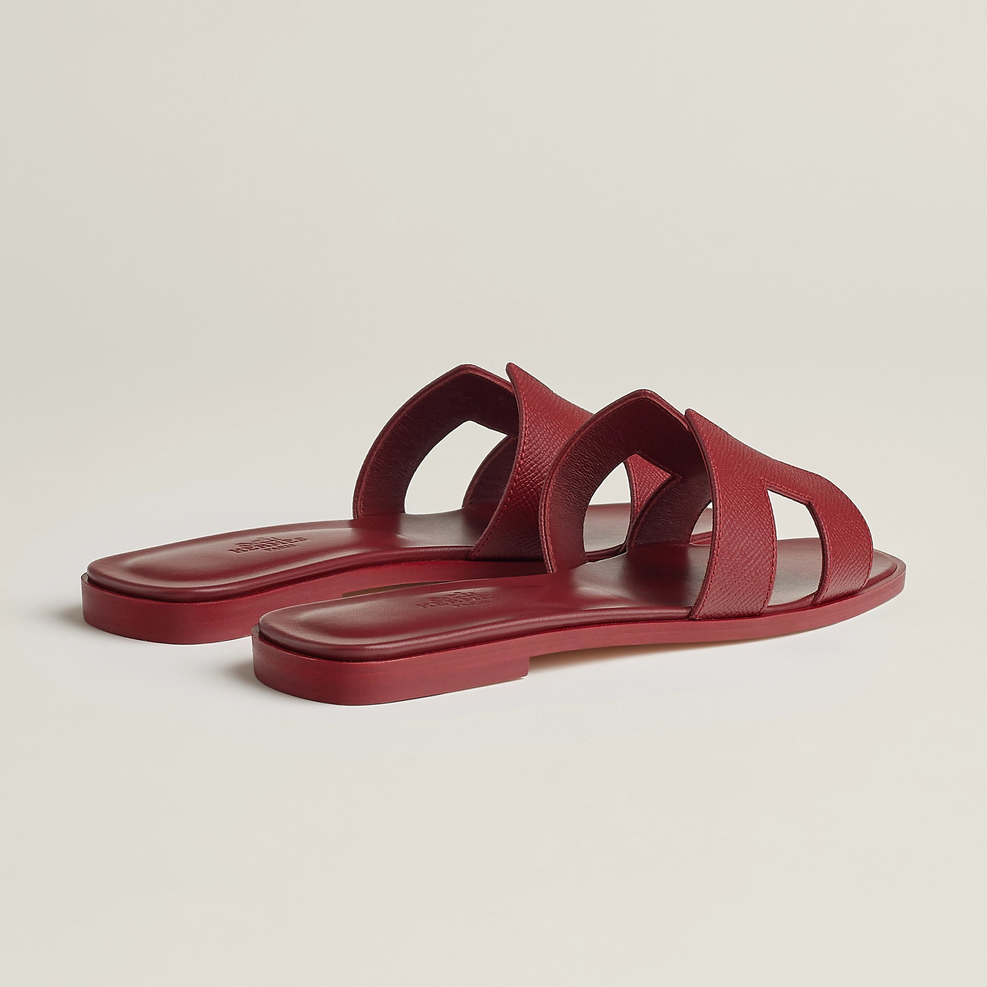 Sandales Oran Rouge H