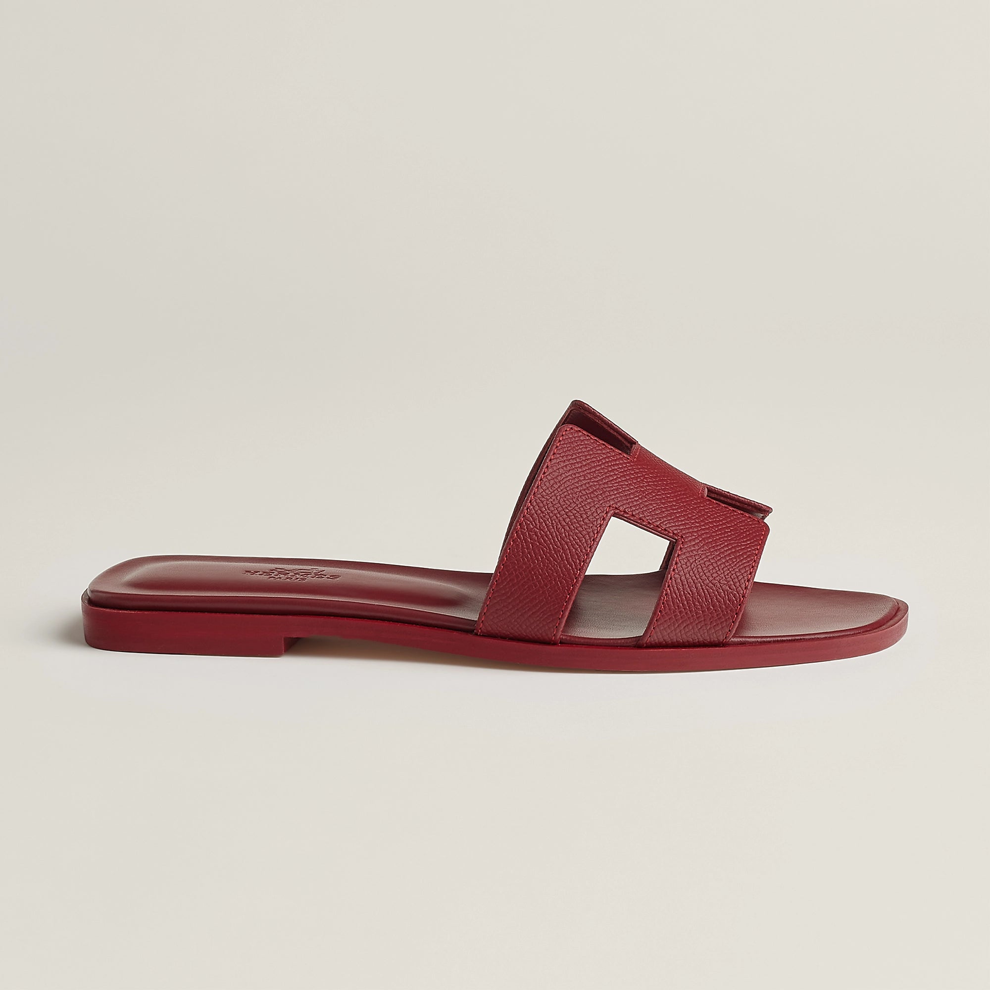 Sandales Oran Rouge H